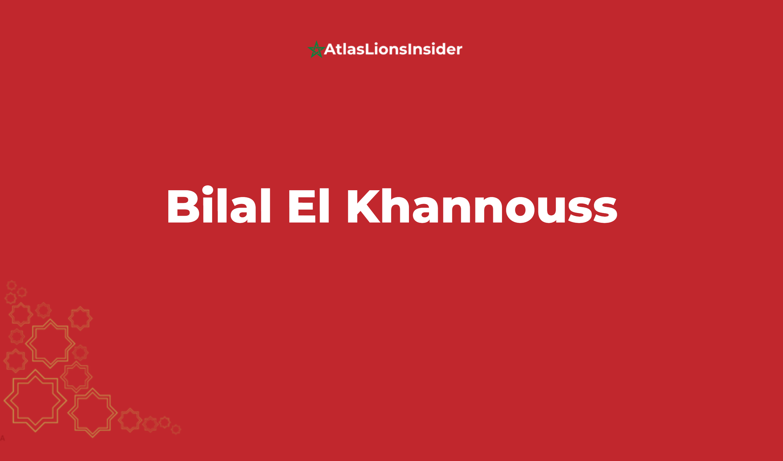 Bilal El Khannouss