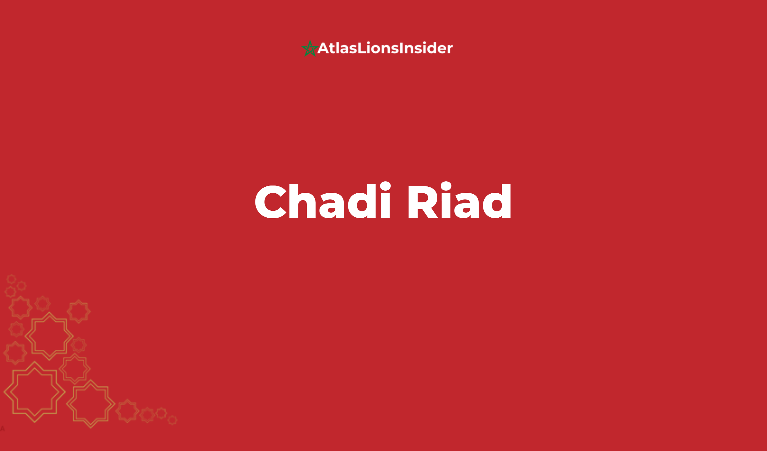Chadi Riad