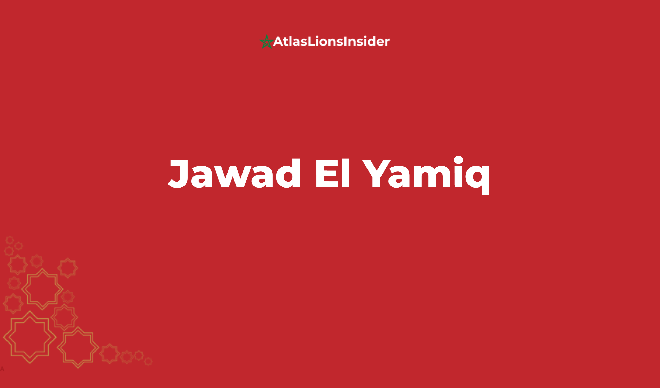 Jawad El Yamiq