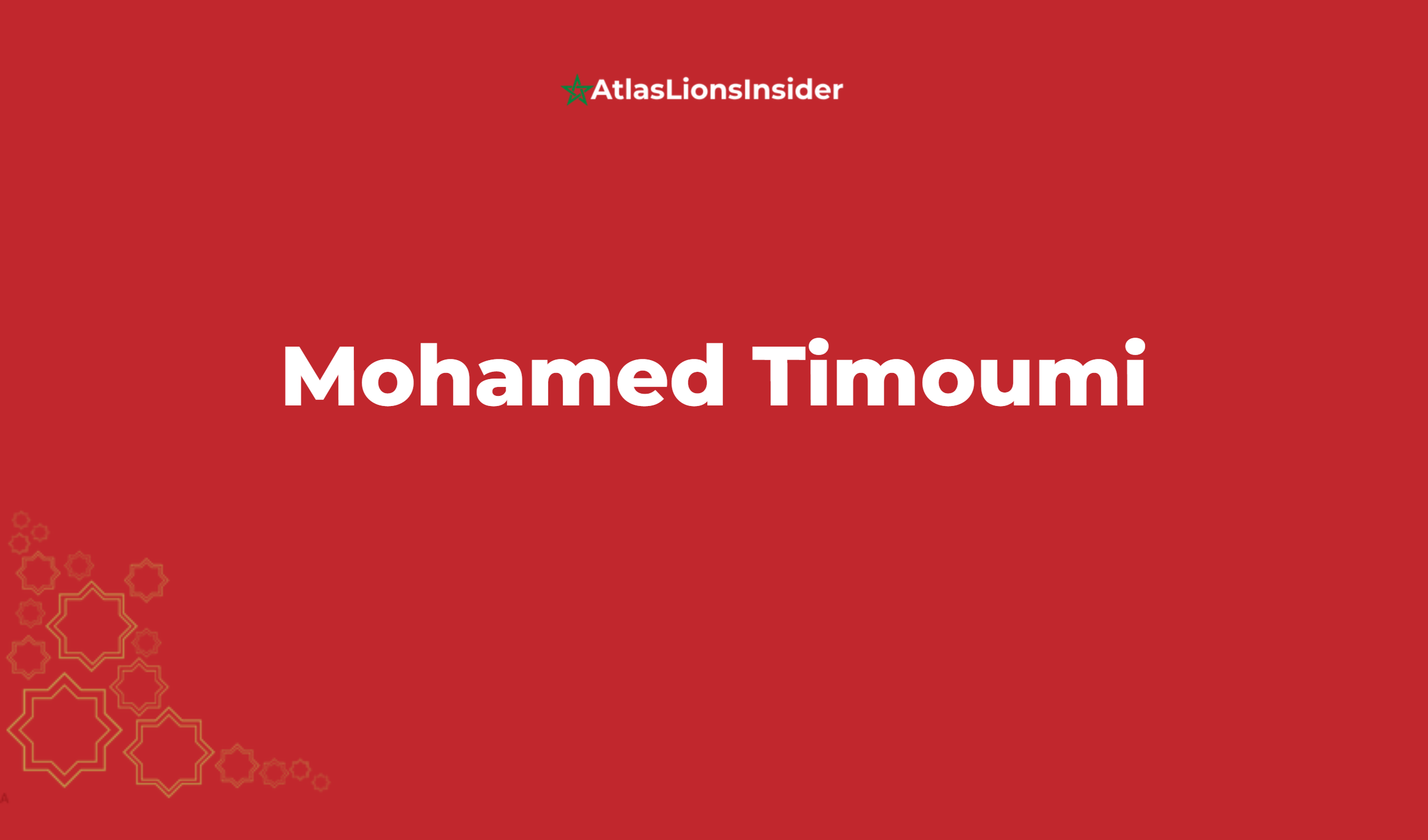 Mohamed Timoumi