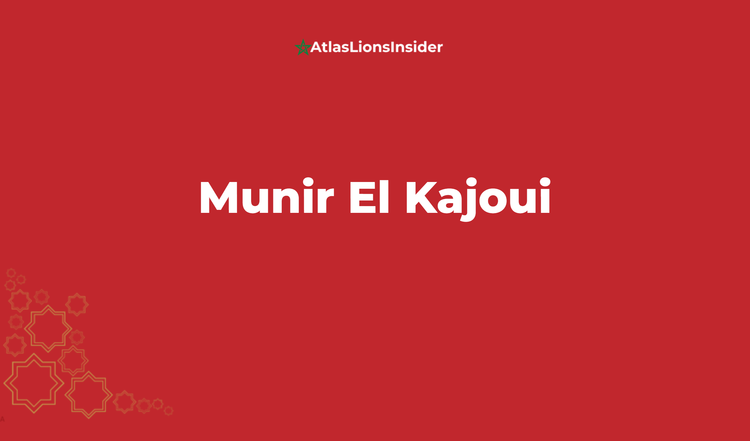 Munir El Kajoui
