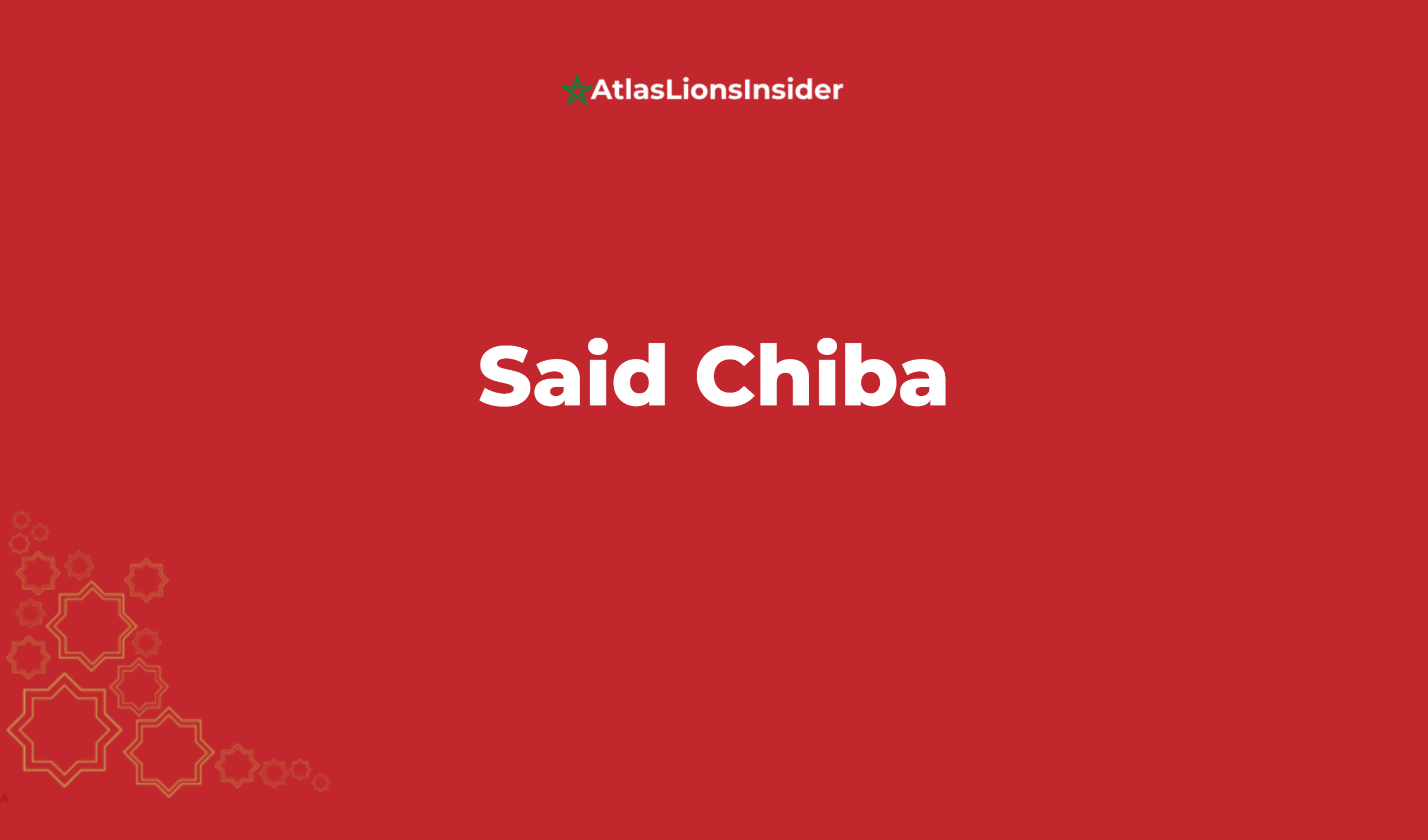 Said Chiba