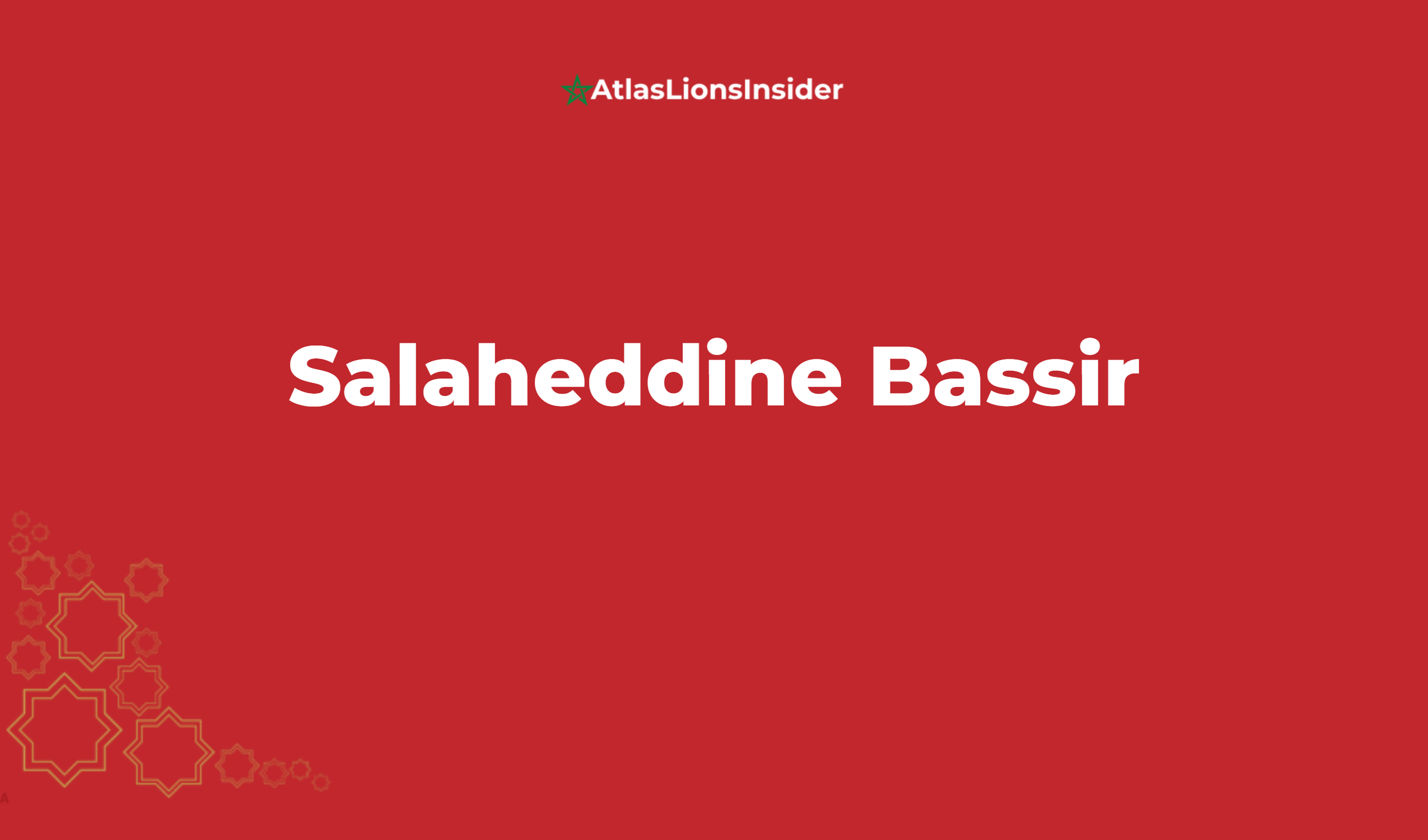 Salaheddine Bassir